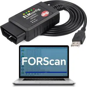 OHP ELMconfig FORS-CAN ELM327-based OBD2 to USB Programming Cable