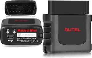 Autel MaxiSys MaxiVCI VCI Mini Bluetooth Diagnostic Interface Work with All Systems Automotive OBD2 Scanner MS906S TS608 MP808TS MK808BT MK808TS MK900TS Oil Reset/EPB/BMS/SAS/TPMS and Immobilizer
