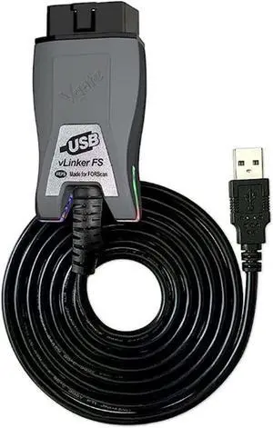 Vgate vLinker FS OBD2 USB Adapter for FORS-can HS/MS-CAN Auto Switch