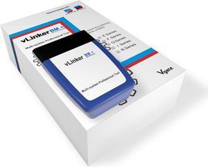 Vgate vLinker BM Plus Bluetooth BLE OBD2 Scanner for BMW/Mini, Works with iPhone & Android Unlock Car Hidden Features in BimmerCode, OBD II Diagnostic Tool