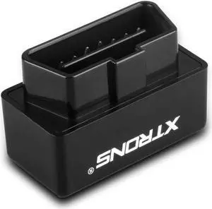 XTRONS Wireless Bluetooth OBD2 Android OBDII Car Auto Diagnostic Scanner Tool Torque Special for XTRONS Android Car Stereo for Ford for Cadillac for Lexus for VW for Porsche for BMW (TQ101 TME100L)