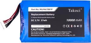 10000mAh Replacement Battery for Autel Maxisys MS906BT MS906TS MS906S Series, fits Part no MLP4670B1P
