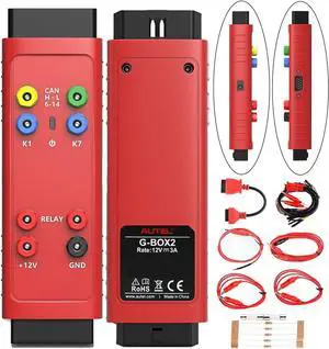 Autel G-BOX2 Kê~y Programming Adapter for Mercedes-Benz and for BMW Vehicles All Kê~ys Lost DME/DDE ISN Reading and Writing Boot Mode Bench Method Works with Autel MaxiIM IM508 IM608