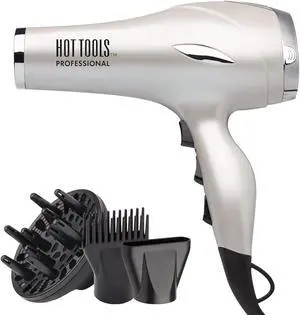 Hot Tools Pro Artist 2400 Turbo Ceramic + Ionic Hair Dryer | Fast Dry, Lightweight