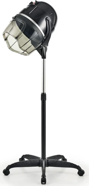 CO-Z 1300W Black Hooded Hair Dryer with Stand, Adjustable Height, 360 Swivel, Wheels, Temperature Timer, Safe Use CO-Z 1300W Black Hooded Hair Dryer with Stand, Adjustable Height, 360 Swivel, Wheels, Temperature Timer, Safe Use