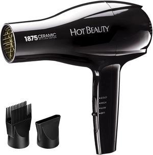 1875 Ceramic Styler Hair Styling Blow Dryer 2 Attachments Included Lightweight and Fast Dry Multi Heat Speed Setting Perfect Size for Home or Travel