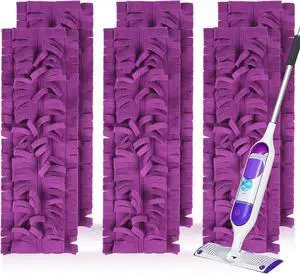 6 Pack Spray Mop Pads for Swiffer PowerMop Multi-Surface Mop and PowerMop Wood Mop Pads Refill, Washable & Reusable Floor Cleaning Replacement Mopping Pads