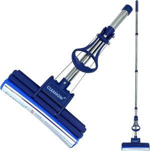OneTouch GO! Floor Cleaner, Floor Mops, Wring Mop, Mop with Wringing Function - Sponge mop for Cleaning Floors- with PVA Sponge and Stainless Steel mop Handle