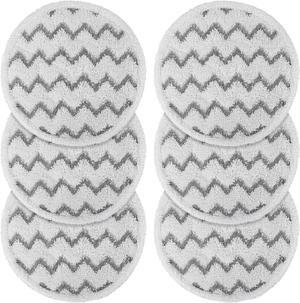 3897A Steam Mop Pads for Bissell SpinWave SmartSteam Scrubbing Steam Mop - Replacement Rotating Mop Head Fit 3897A 3712 3712W, Model No 1641112 (6Pack