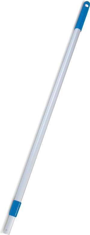 Carlisle FoodService Products Telescopic Mop Handle for Flat Head Mops for Floor Cleaning, Home, Kitchen, Restaurants, Office, And Janitorial Use, Aluminum, 43 - 70 Inches, Silver