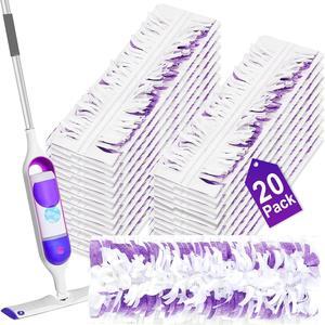 20 Pack Disposable Mopping Replacement for Swiffer Mop Pads for Swiffer PowerMop,Compatible with Swiffer Power Mop Refills Multi-Surface for Floor Cleaning