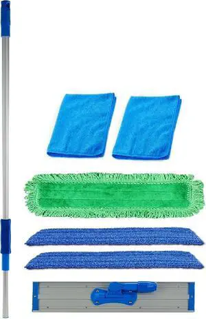 Real Clean 24 inch Commercial Microfiber Mop Kit