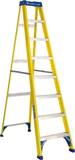 Louisville Ladder FS2008 8-Foot Step Ladder, 8 feet, Yellow