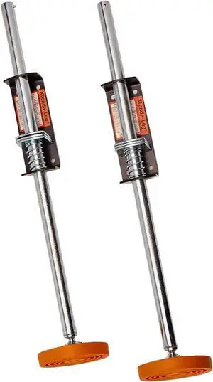 Xtenda-Leg® Ladder Leveler - Rubber Feet, Perfect for Extension Ladders, Stabilizer Attachments for Safe Use - Stable Platform for Uneven Ground - Easy Installation - OSHA Approved