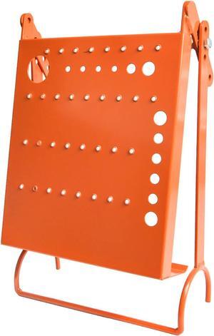 Ladder Platform Accessory, Ladder Work Platform System,Anti-Slip Extension Ladder Tool, Heavy Duty Ladder Work Stand System Accessories Holds 400 Pound (orange) (orange)