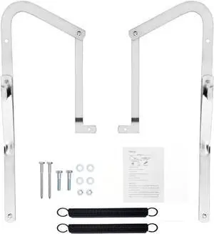 55-1 Attic Ladder Spreader Hinge Arms with Springs,Compatible with Werner (Mk1 Thru Mk3),A2208 A2210 A2508 A2510 W2208 W2210 W2508 W2510 WH2208 WH2210 WH2508 WH2510 WH3008 WH3010, MFG 2006 and Older