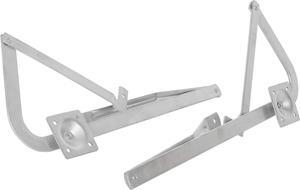 KUAFU 55-2 Attic Ladder Hinge Arms Compatible with Werner MFG After 2010, Thick Zinc Attic Ladders Spreader(Pair)