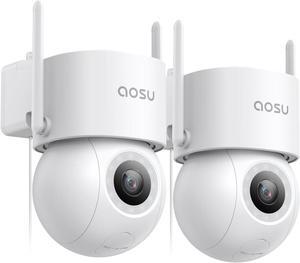 COCOCAM 2K Indoor Security Camera - Wireless Pan/Tilt With 5200mAh Battery & AI Detection