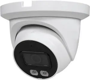 R-Tech 2MP Smart Dual Light HDCVI Fixed-Focal Eyeball Camera, Full-Color Night Vision, 3D NR, Built-in Mic, 40m IR Distance, IP67 Weatherproof, 3.6mm Lens