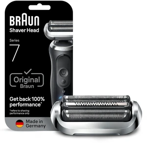 Braun Series 7 Electric Shaver Replacement Head, Easily Attach Your Shaver Head for a Shave as efficient as Day one, Compatible with New Generation Series 7 Shavers, 74S, Silver Braun Series 7 Electric Shaver Replacement Head, Easily Attach Your Shaver Head for a Shave as efficient as Day one, Compatible with New Generation Series 7 Shavers, 74S, Silver