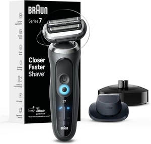 Braun Series 7 Electric Shaver for Men, Wet & Dry Foil Razor, Precision Trimmer Attachment, Charging Stand, Travel Case, Space Grey 7127cs Braun Series 7 Electric Shaver for Men, Wet & Dry Foil Razor, Precision Trimmer Attachment, Charging Stand, Travel Case, Space Grey 7127cs