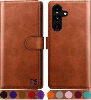 SUANPOT for Samsung Galaxy S24 5G Wallet case with RFID Blocking Credit Card Holder,Flip Book PU Leather Protective Cover Women Men for Samsung S24 Phone case Light Brown SUANPOT for Samsung Galaxy S24 5G Wallet case with RFID Blocking Credit Card Holder,Flip Book PU Leather Protective Cover Women Men for Samsung S24 Phone case Light Brown
