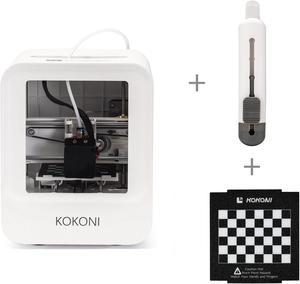 KOKONI-EC1 3D Printer + Utility Ceramic Knife + Extra Printing Bed Portable Easy-to-Use Wireless App Control