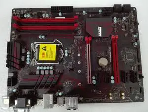 motherboard for MS  Z270 GAMING PLUS DDR4 LGA 1151 64GB USB2.0 USB3.1 VGA for 14nm Desktop Motherboard