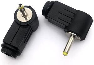 2.5x0.7 mm DC Power Plug 2.5*0.7 mm L-shaped Male 90 Right Angle Single Head Jack Adapter Cord Connector