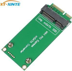 mSATA Adapter to Mini PCI-e SATA SSD Adapter Converter Card for Asus Eee PC 1000 S101 900 901 900A T91 3x5cm