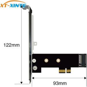 XT-XINTE PCIE 1x 4X 8X 16X Adapter Card for M.2 NVME To PCI Express Riser Card with Baffle for Optane Adapter Card