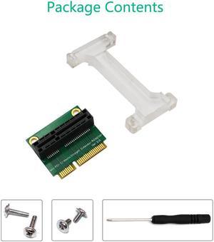 Add On Cards Mini PCI-E mSATA Adapter Vertical installation Mini PCI Express 52 Pin for 3G/4G WWAN LTE GPS  Module& mSATA SSD