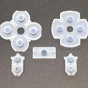 Genuine Soft Rubber Replacement Silicone Conductive Adhesive Button Pad keypads for Sony PS4 PlayStation DualShocks 4 Controller