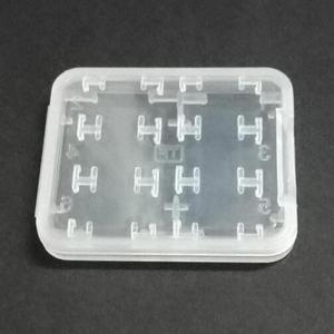 Multifunctional Memory Card Clear Micro SD TF SDHC MSPD Storage Box Holder Case