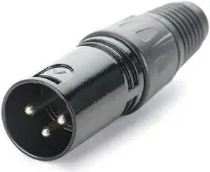 Flexible  Excellent Music Desk Speaker 3Pin XLR Male Adapter Durable XLR Plug Easy to Use   for Microphone