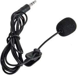 Mini Recording Tie Lapel Clip Microphone Portable Loudspeakers Microphones Megaphone Parts for Smart Phone Laptop PC Notebook