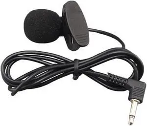 3.5mm Hands Free Computer Clip On Mini Lapel Microphone for PC Notebook Laptop Portable Microphone for Teacher