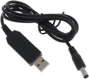 USB Power Boost Line Step Up Module Cable USB 5V to  9v 5.5x2.1mm Connector