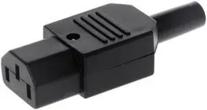 IEC 320 C13 Female Plug Rewirable Power Connector 3 Pin Socket 10A /250V