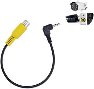 1Pcs AV in Video Cable of 2.5mm Stereo Jack Male Plug To RCA Female Adapter Cable For GPS Converter Cable