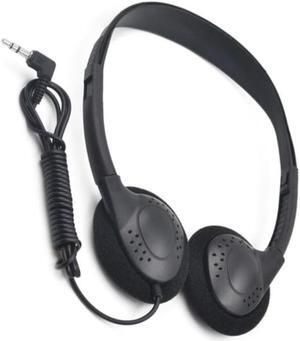 Universal 3.5mm Plug Soft Earmuff Music HiFi Gaming Wired Headset Headphone For Smart Phones Tablets Computer MP3 MP4