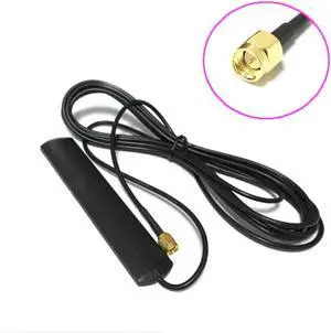 WIFI Antenna 4G GSM Patch 700-2600MHz SMA Male Connector 3-Meter Extension Cable for Car Vehicle Router Signal Booster