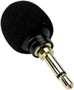Convenient 3.5mm Jack Mini Audio Condenser Microphone Metal Shell Mini Microphone Omnidirectional for Live Broadcast