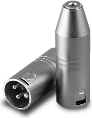 Audio Adapter Stereo XLR 3 Pin Male Plug to 3.5mm TRS Female Jack Microphone Audio Frequency Converters Accessories