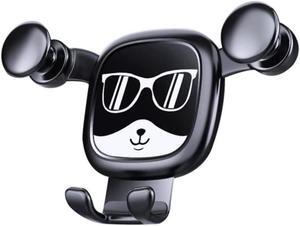 Funny Car Phone Bracket Universal Simple Operation Compact Car Dog Shape Mobile Phone Gravity Stand