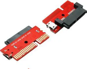 SATA Adapter 7+6 13pin Female Male To Serial ATA 7+15 22pin Adapter For Desktop Laptop HDD CD-ROM Hard Disk Drive