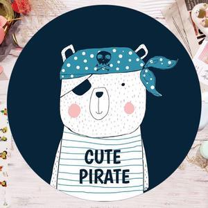 1Pc Round Cute Mouse Pad Laptop Computer game gaming Mouse pad Decorate Your Desk mouse pad
