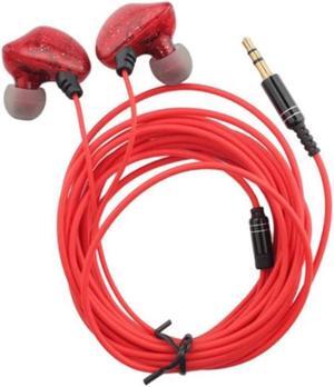 Stable Signal Long Cable 3.5mm Plug Music Earbuds Monitoring Headphone for Live Broadcast