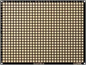 60x80mm Soft Thin PCB Flexible Single Side FR4 Laminate Breadboard Circuit Board Prototype Matrixs Print Paper Portable