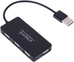 Ultra-thin 4port USB 2.0 HUB Splitter Adapter High Speed USB Hub For Multi-device Computer Laptop Desktop PC Adapter USB 2.0 HUB